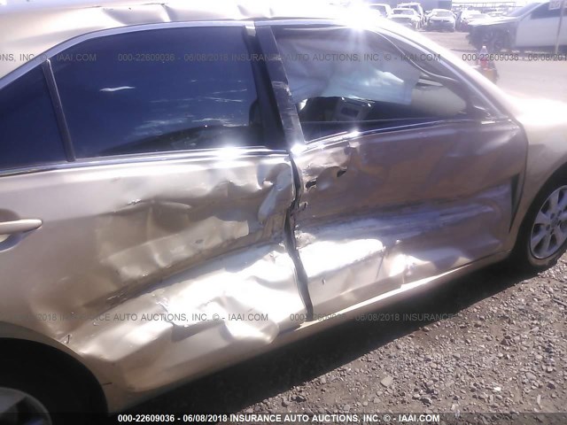 4T1BK3EK3AU102526 - 2010 TOYOTA CAMRY SE/LE/XLE 棕色 照片 6