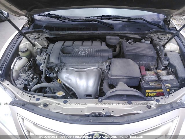 4T1BF3EK9AU057905 - 2010 TOYOTA CAMRY SE/LE/XLE 棕色 照片 10
