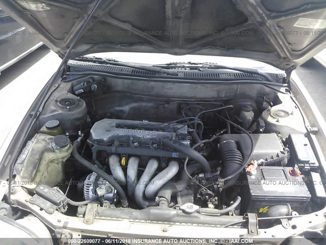 1NXBR12E7WZ105385 - 1998 TOYOTA COROLLA VE/CE/LE 棕色 照片 10