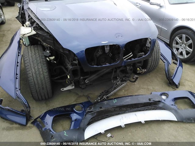 5UXZV4C57BL415274 - 2011 BMW X5 XDRIVE35I Dark Blue photo 6