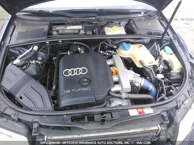 WAULC68E35A097958 - 2005 AUDI A4 1.8T QUATTRO/SPECIAL 蓝色 照片 10