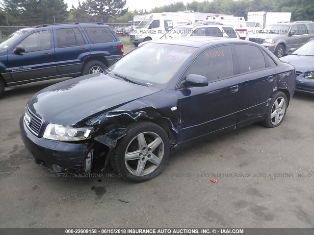 WAULC68E35A097958 - 2005 AUDI A4 1.8T QUATTRO/SPECIAL 蓝色 照片 2