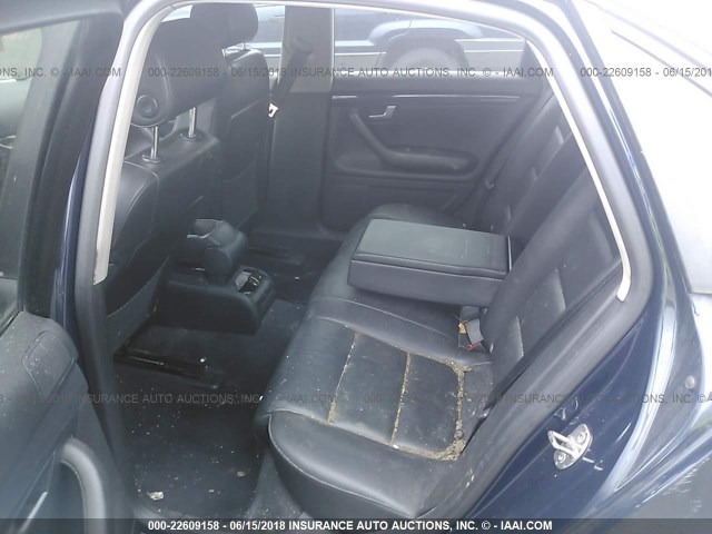 WAULC68E35A097958 - 2005 AUDI A4 1.8T QUATTRO/SPECIAL 蓝色 照片 8