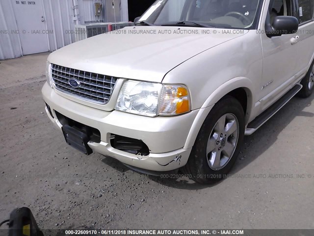 1FMZU75W25ZA25045 - 2005 FORD EXPLORER LIMITED 白色 照片 6
