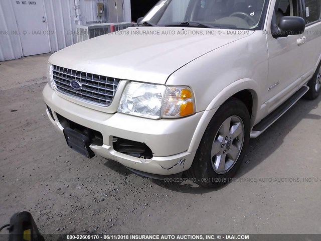 1FMZU75W25ZA25045 - 2005 FORD EXPLORER LIMITED WHITE photo 6