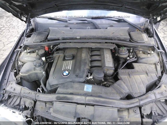 WBAKF3C55BE442405 - 2011 BMW 328 XI BLACK photo 10