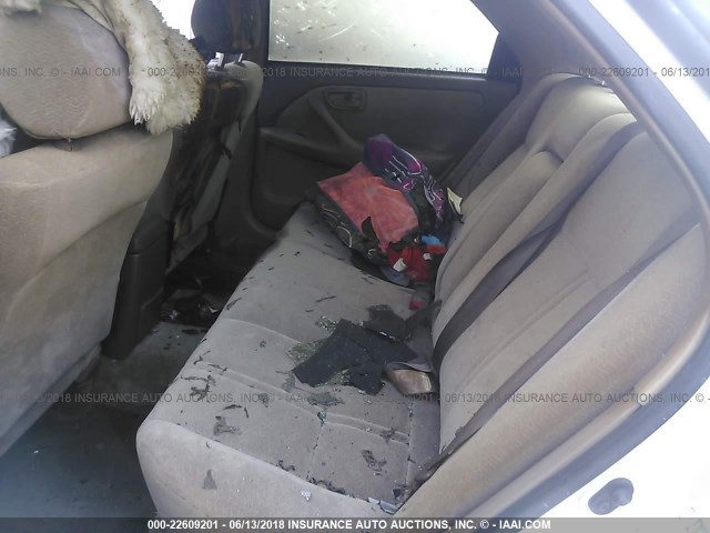 4T1BG22K3VU122619 - 1997 TOYOTA CAMRY CE/LE/XLE WHITE photo 8