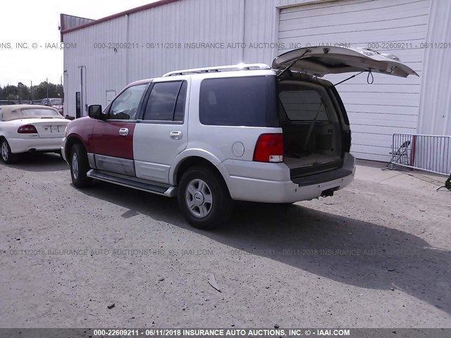 1FMFU19586LA04447 - 2006 FORD EXPEDITION LIMITED WHITE photo 3