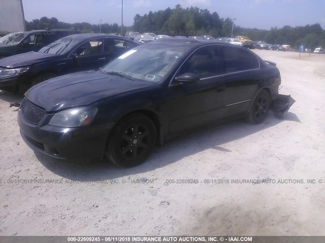 1N4AL11D75C309950 - 2005 NISSAN ALTIMA S/SL BLACK photo 2