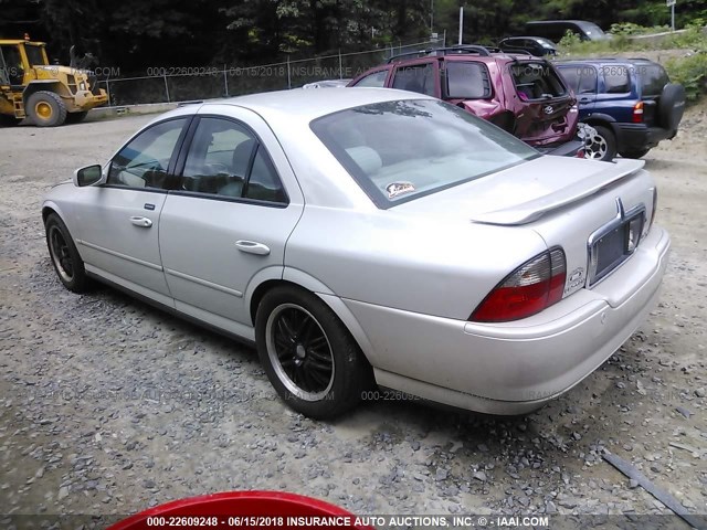 1LNHM87AX4Y622919 - 2004 LINCOLN LS GRAY photo 3