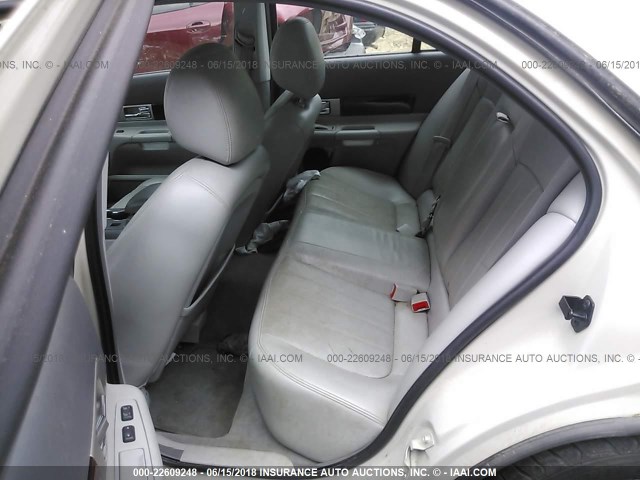 1LNHM87AX4Y622919 - 2004 LINCOLN LS GRAY photo 8
