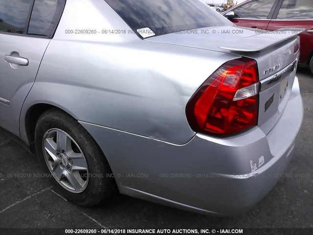 1G1ZT548X4F184225 - 2004 CHEVROLET MALIBU LS 银色 照片 6