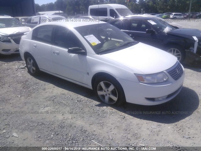 1G8AL55B26Z103938 - 2006 SATURN ION LEVEL 3 WHITE photo 1