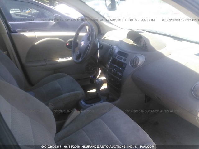 1G8AL55B26Z103938 - 2006 SATURN ION LEVEL 3 WHITE photo 5