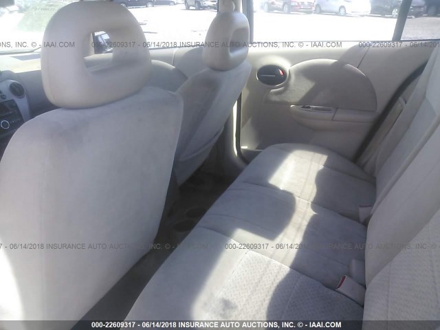 1G8AL55B26Z103938 - 2006 SATURN ION LEVEL 3 WHITE photo 8