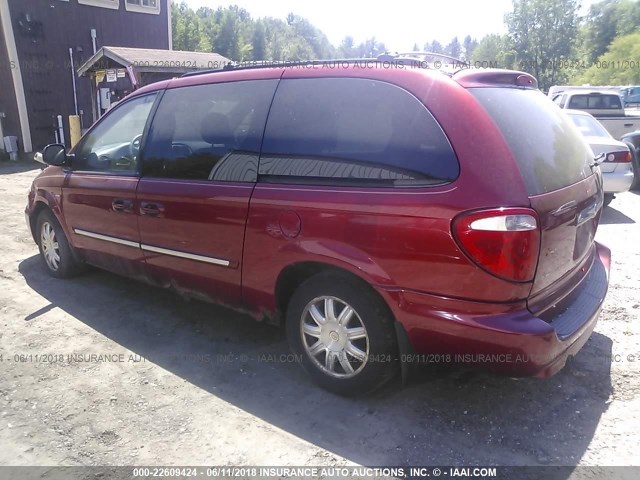 2A4GP54L07R279679 - 2007 CHRYSLER TOWN & COUNTRY TOURING RED photo 3