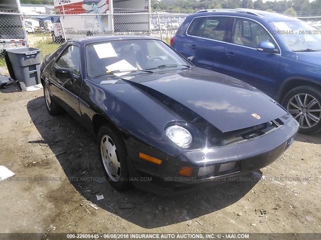 WP0JB0927FS861403 - 1985 PORSCHE 928 S BLACK photo 1