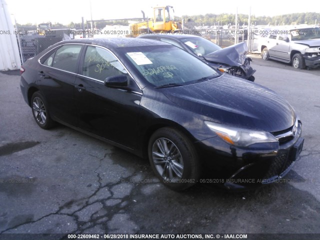 4T1BF1FK8GU226890 - 2016 TOYOTA CAMRY LE/XLE/SE/XSE BLACK photo 1