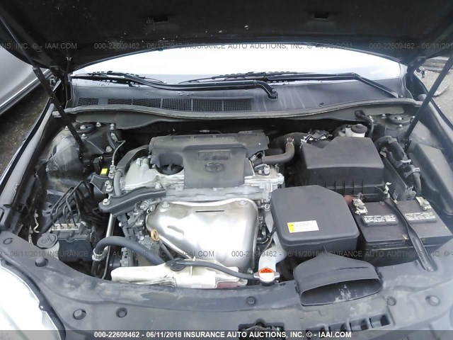 4T1BF1FK8GU226890 - 2016 TOYOTA CAMRY LE/XLE/SE/XSE BLACK photo 10