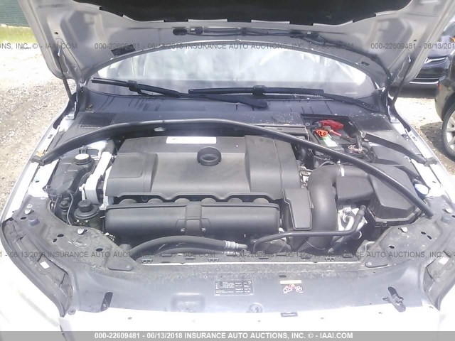 YV1AS982091107138 - 2009 VOLVO S80 3.2 SILVER photo 10