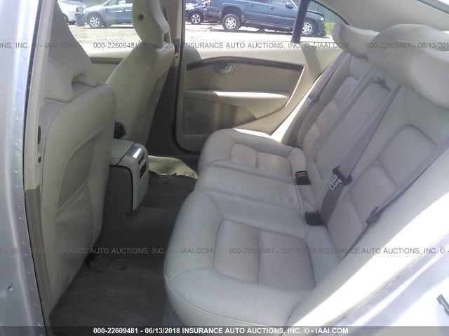 YV1AS982091107138 - 2009 VOLVO S80 3.2 SILVER photo 8