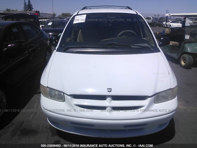 1B4GP54L4TB132681 - 1996 DODGE GRAND CARAVAN LE/ES WHITE photo 6