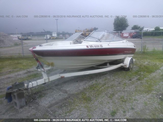 BL1A35CZF596 - 1996 BAYLINER BOAT AND TRAILER  RED photo 2