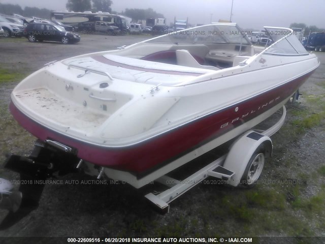 BL1A35CZF596 - 1996 BAYLINER BOAT AND TRAILER  RED photo 4