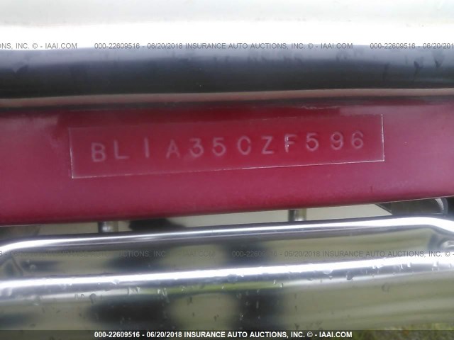 BL1A35CZF596 - 1996 BAYLINER BOAT AND TRAILER  RED photo 9