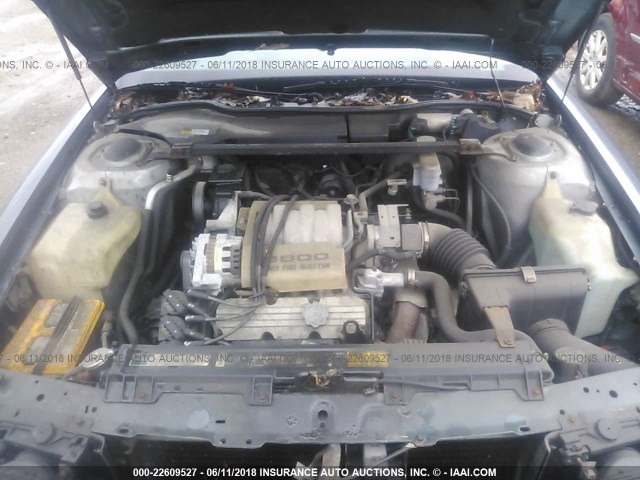 1G4HR53L3NH442657 - 1992 BUICK LESABRE LIMITED BLUE photo 10