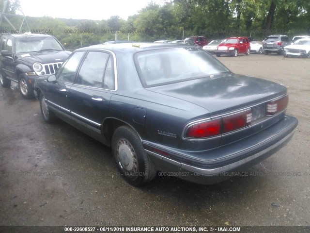 1G4HR53L3NH442657 - 1992 BUICK LESABRE LIMITED BLUE photo 3