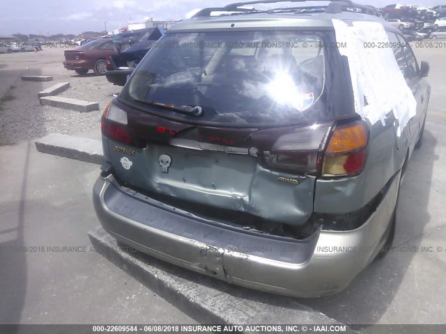 4S3BH675737623424 - 2003 SUBARU LEGACY OUTBACK AWP 绿色 照片 6