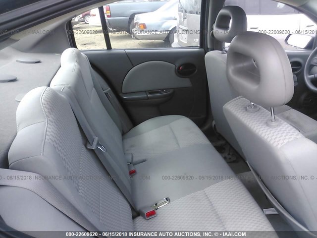 1G8AJ55F97Z183507 - 2007 SATURN ION LEVEL 2 GRAY photo 8