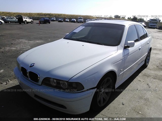 WBADT43443G027550 - 2003 BMW 525 I AUTOMATIC WHITE photo 2