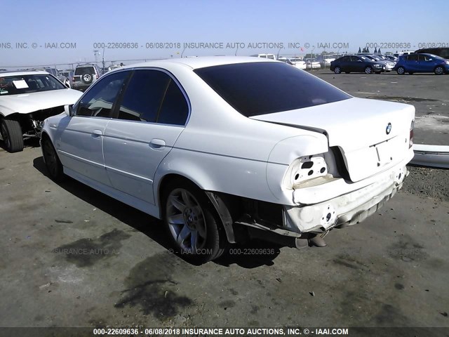 WBADT43443G027550 - 2003 BMW 525 I AUTOMATIC WHITE photo 3