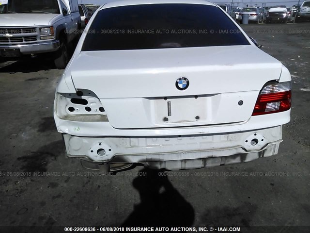 WBADT43443G027550 - 2003 BMW 525 I AUTOMATIC WHITE photo 6
