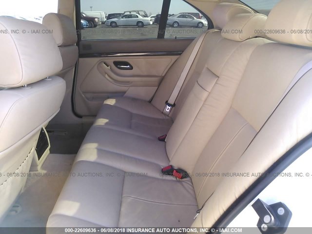 WBADT43443G027550 - 2003 BMW 525 I AUTOMATIC WHITE photo 8