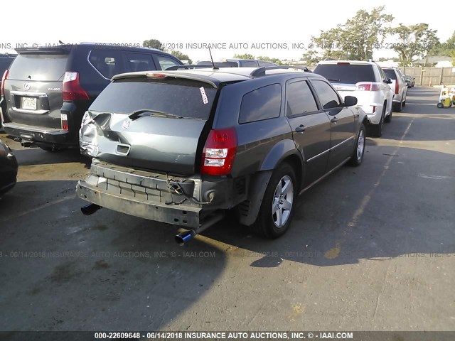 2D4FV47T08H105733 - 2008 DODGE MAGNUM Dark Blue photo 4