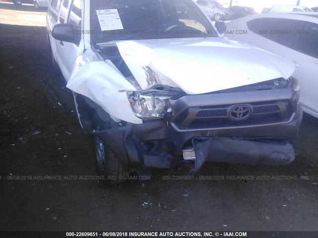 5TFTX4CN2EX040148 - 2014 TOYOTA TACOMA ACCESS CAB Ақ фото 6
