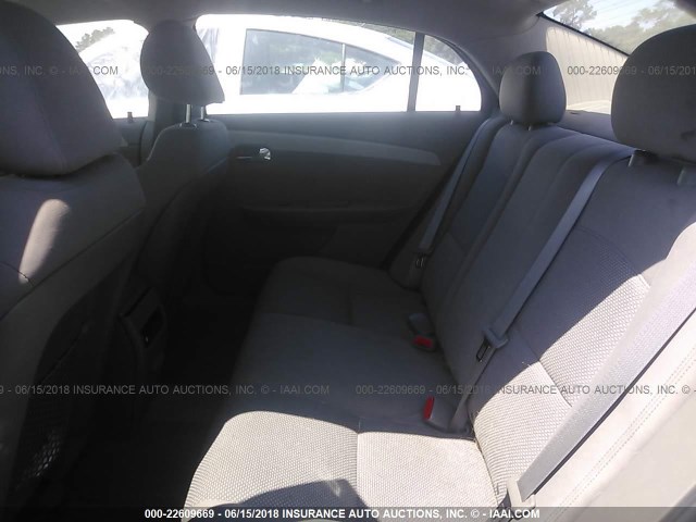 1G1ZA5EU2CF395015 - 2012 CHEVROLET MALIBU LS 灰色 照片 8