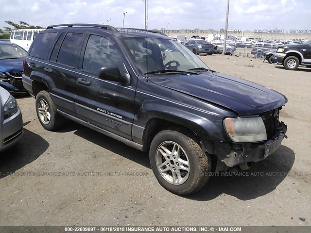 1J4GW48S54C204284 - 2004 JEEP GRAND CHEROKEE LAREDO/COLUMBIA/FREEDOM 黑色 照片 1