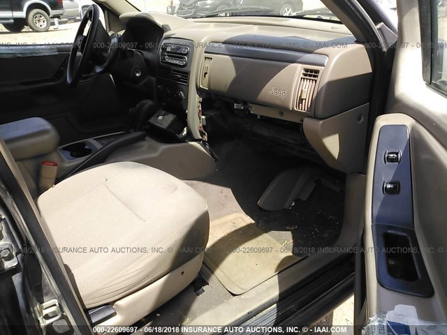 1J4GW48S54C204284 - 2004 JEEP GRAND CHEROKEE LAREDO/COLUMBIA/FREEDOM 黑色 照片 5