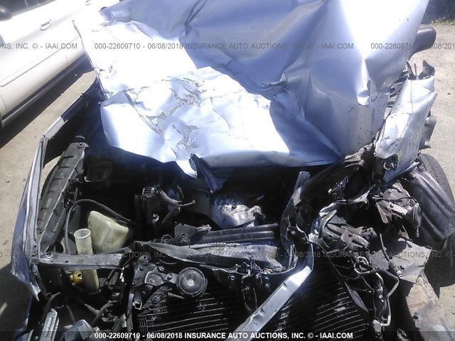 4T1BG12KXTU739734 - 1996 TOYOTA CAMRY DX/LE/XLE BLUE photo 10