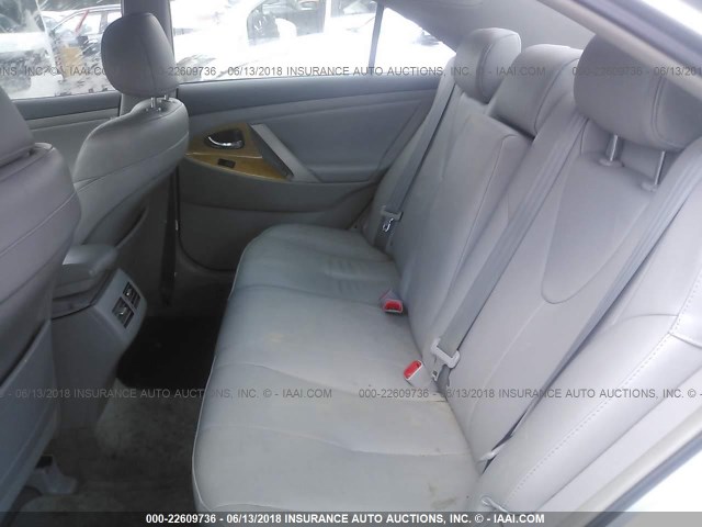 4T1BE46K97U116113 - 2007 TOYOTA CAMRY NEW GENERAT CE/LE/XLE/SE SILVER photo 8