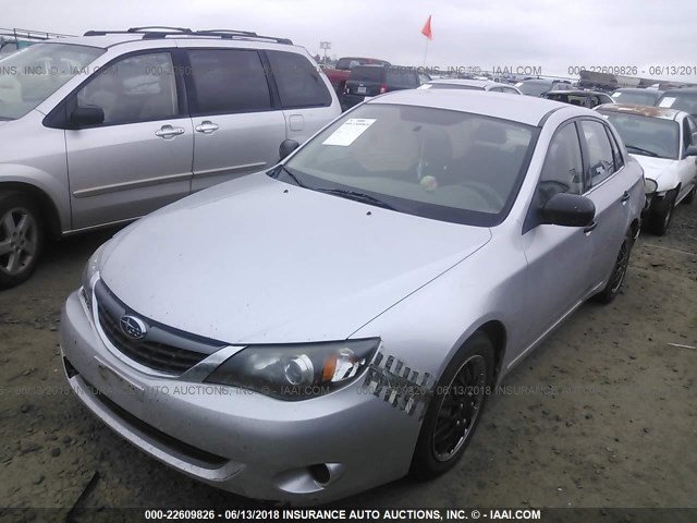 JF1GE61638H520816 - 2008 SUBARU IMPREZA 2.5I GRAY photo 2