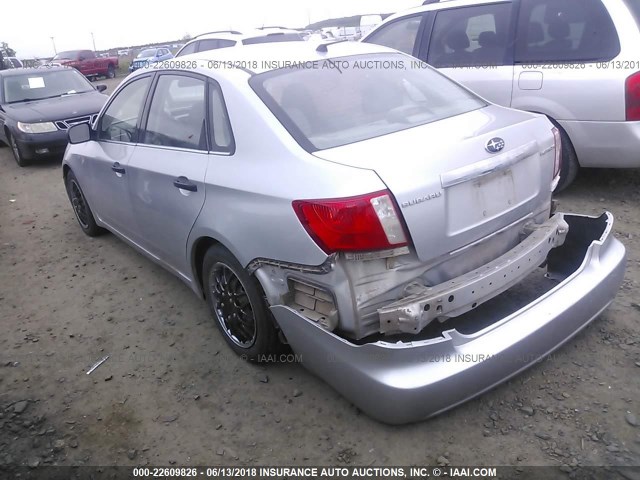 JF1GE61638H520816 - 2008 SUBARU IMPREZA 2.5I GRAY photo 3