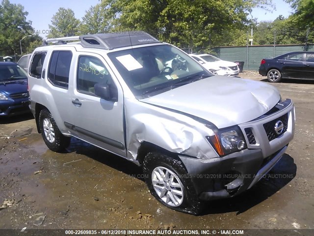 5N1AN0NW2FN667050 - 2015 NISSAN XTERRA X/S/PRO-4X SILVER photo 1