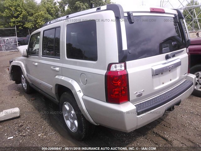 1J8HG68267C534032 - 2007 JEEP COMMANDER OVERLAND TAN photo 3