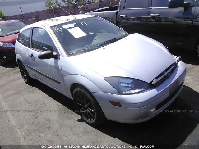 3FAFP31Z23R178782 - 2003 FORD FOCUS ZX3 SILVER photo 1