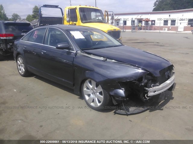 WAUDG74F96N050991 - 2006 AUDI A6 3.2 QUATTRO GRAY photo 1